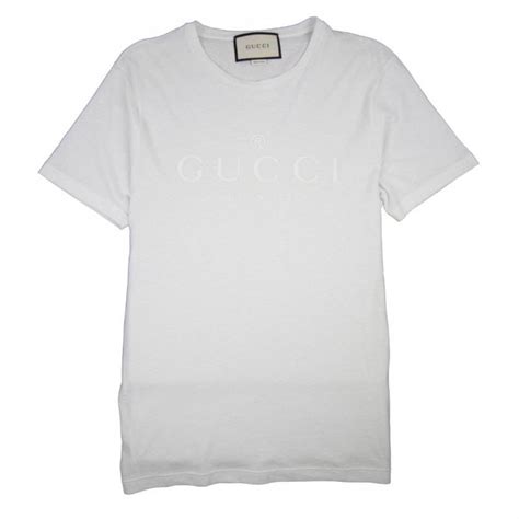 gucci shirt classic white|plain white Gucci shirt.